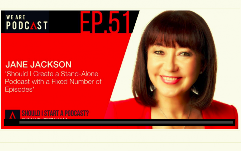 ronsley vas, start a podcast, jane jackson, podcast host, career coach, careers, job seekers, employment coach