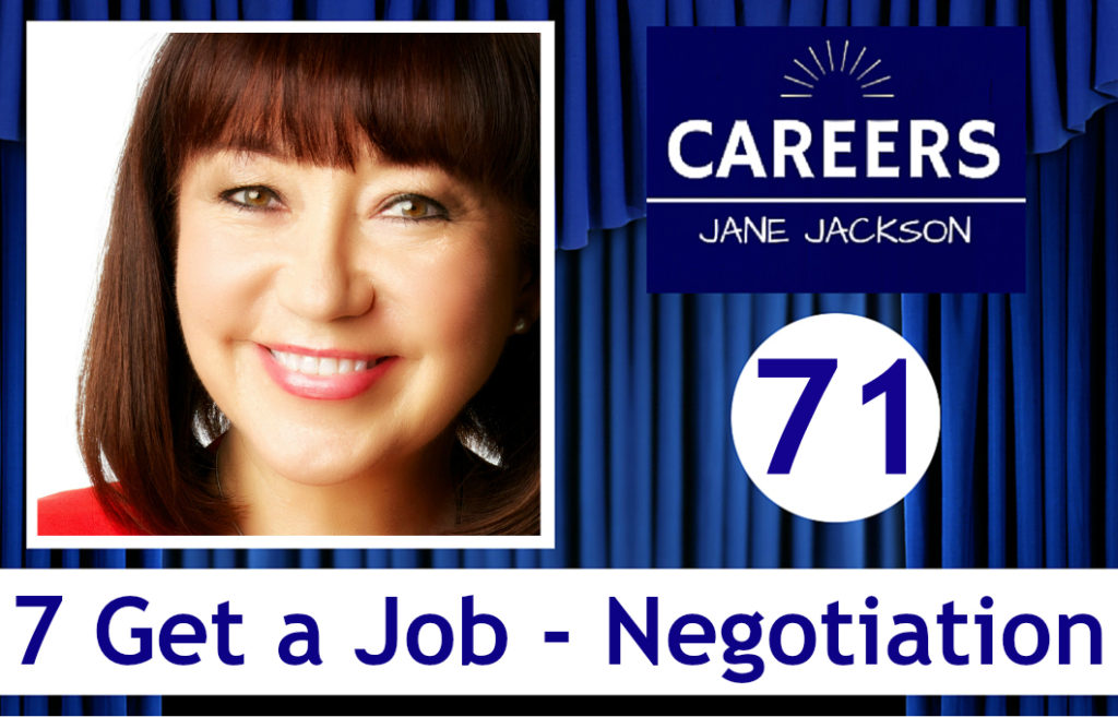 get a job, job negotiation, negotiation strategies, Jane Jackson
