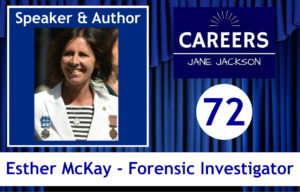 Esther McKay, forensic investigator, NSW Police, Author, Writer