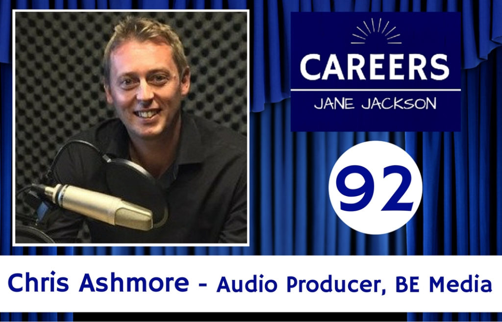 Chris Ashmore, audio producer, recruiter, media, podcast