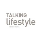logo talking lifestyle bw