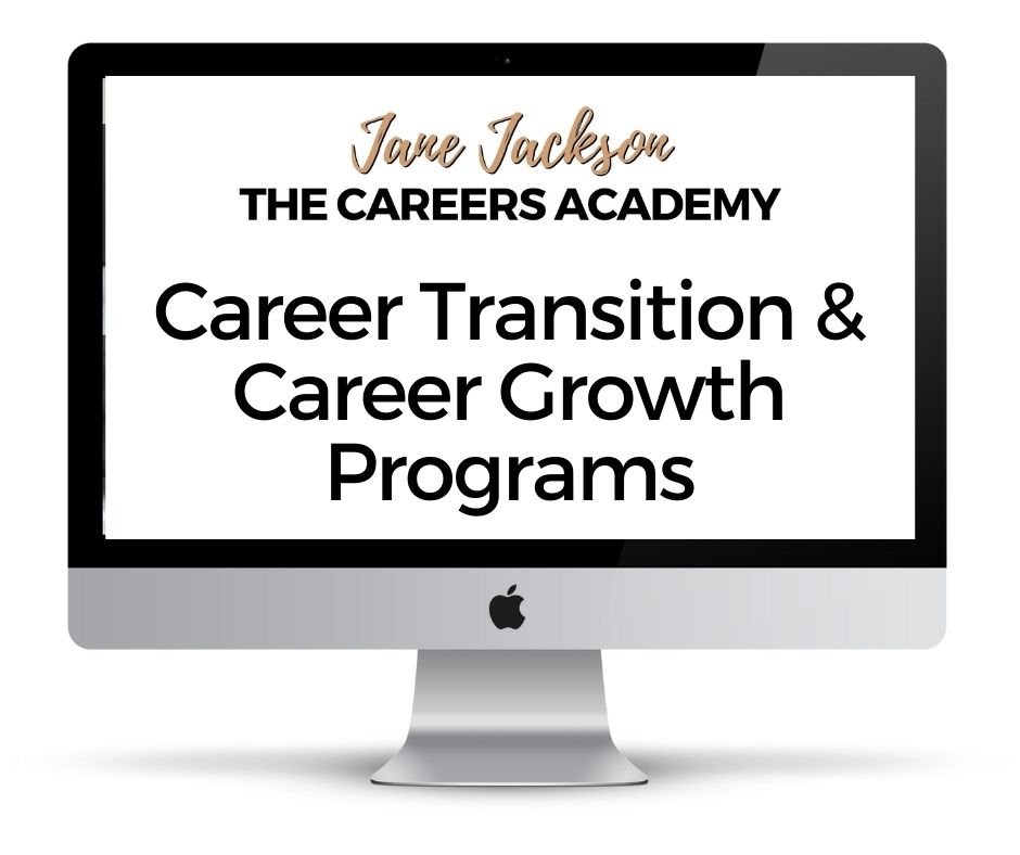 The careers academy, career coaching, coaching support, online membership, career transition program